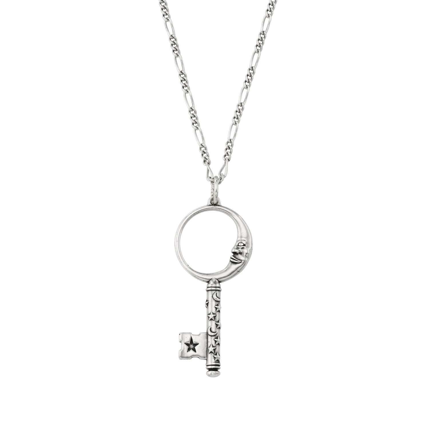 Silver Key Pendant Necklace Silver Key Necklace Necklaces 