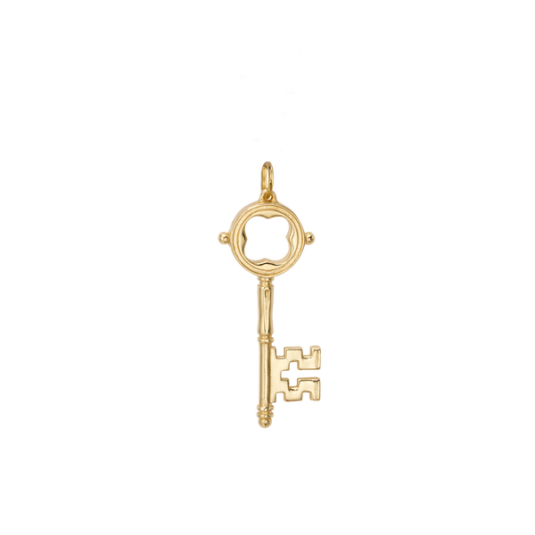 Key to Heaven Pendant Charm | Fine jewelry solid silver gold-finish ...