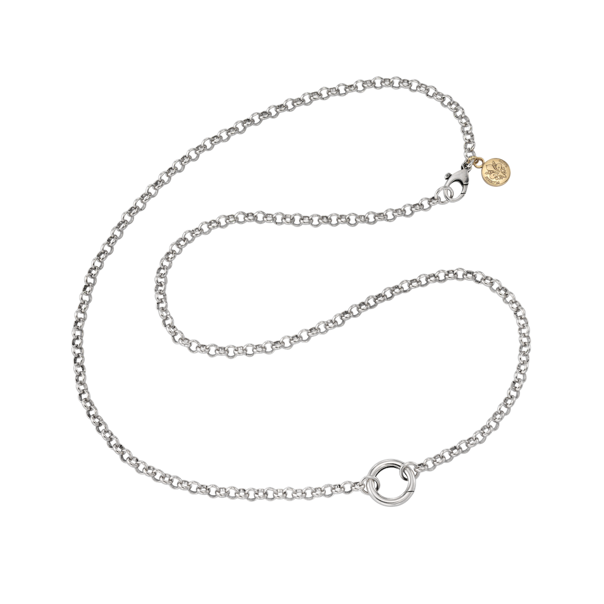 Rolo Loop Charm Necklace - 24